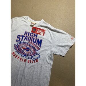 Vintage Buffalo Bills Stedium T Shirt M‎ 90s Single Stitch NFL Thin Tee NWT